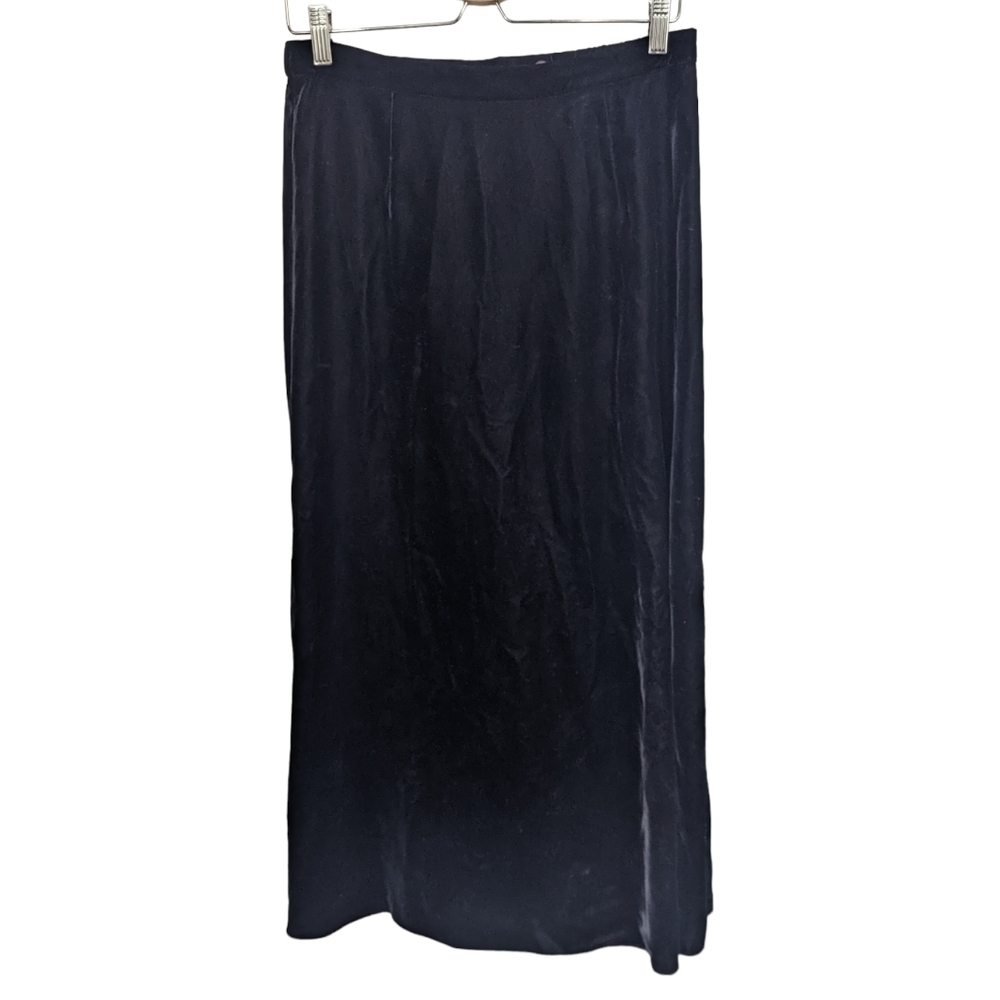 Talbots Vintage Midi Velvet Skirt Sz 10